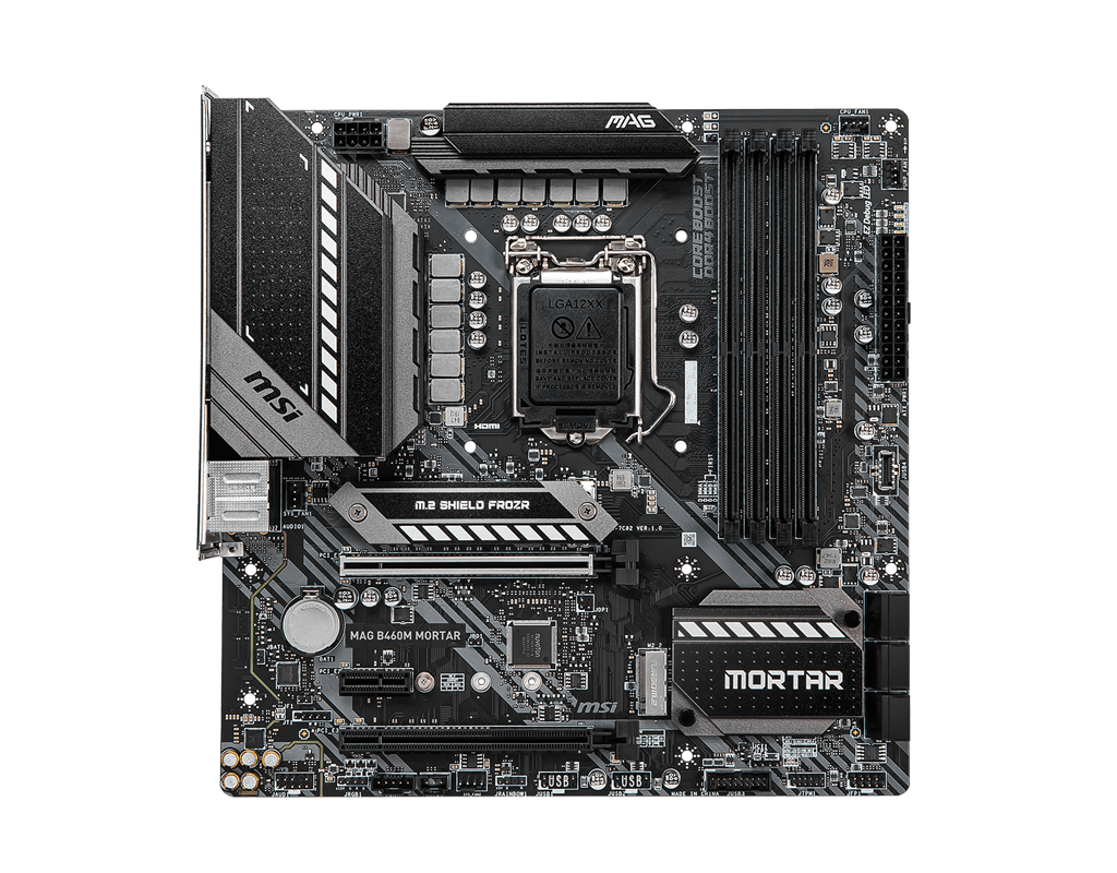 MSI MAG B460M MORTAR mATX Socket 1200 Intel B460