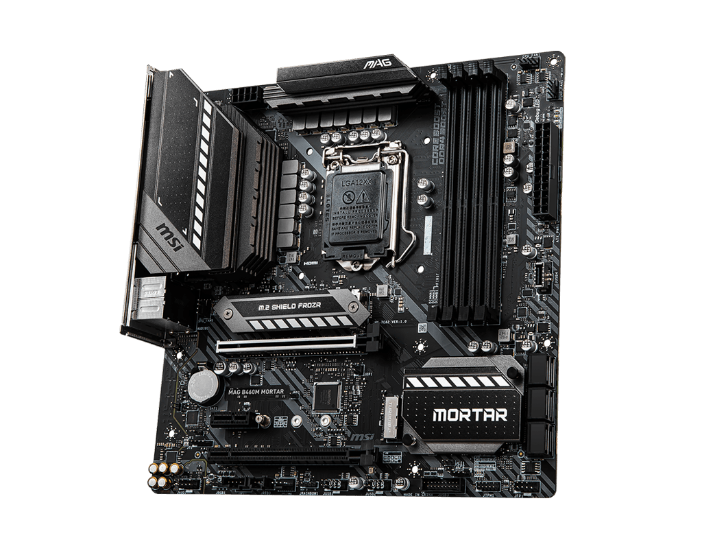 MSI MAG B460M MORTAR mATX Socket 1200 Intel B460