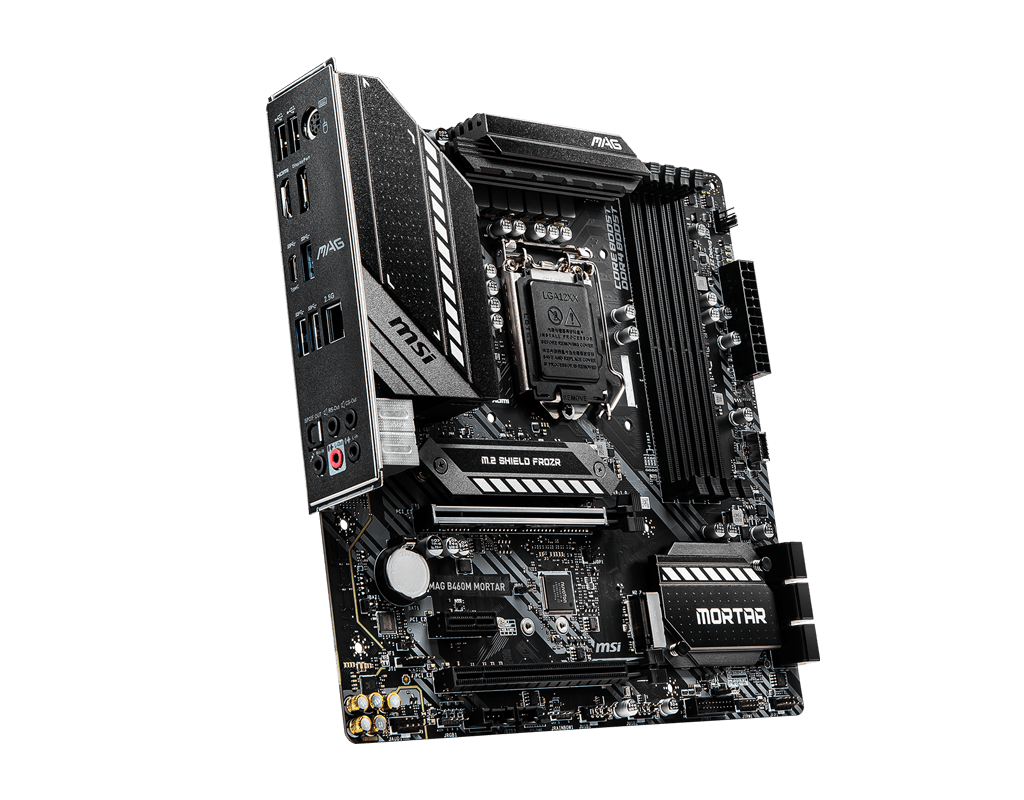 MSI MAG B460M MORTAR mATX Socket 1200 Intel B460