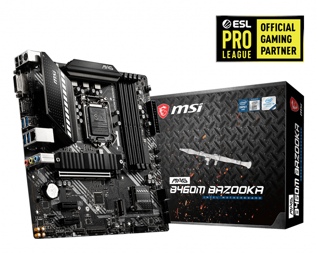 MSI MAG B460M BAZOOKA mATX Socket 1200 Intel B460