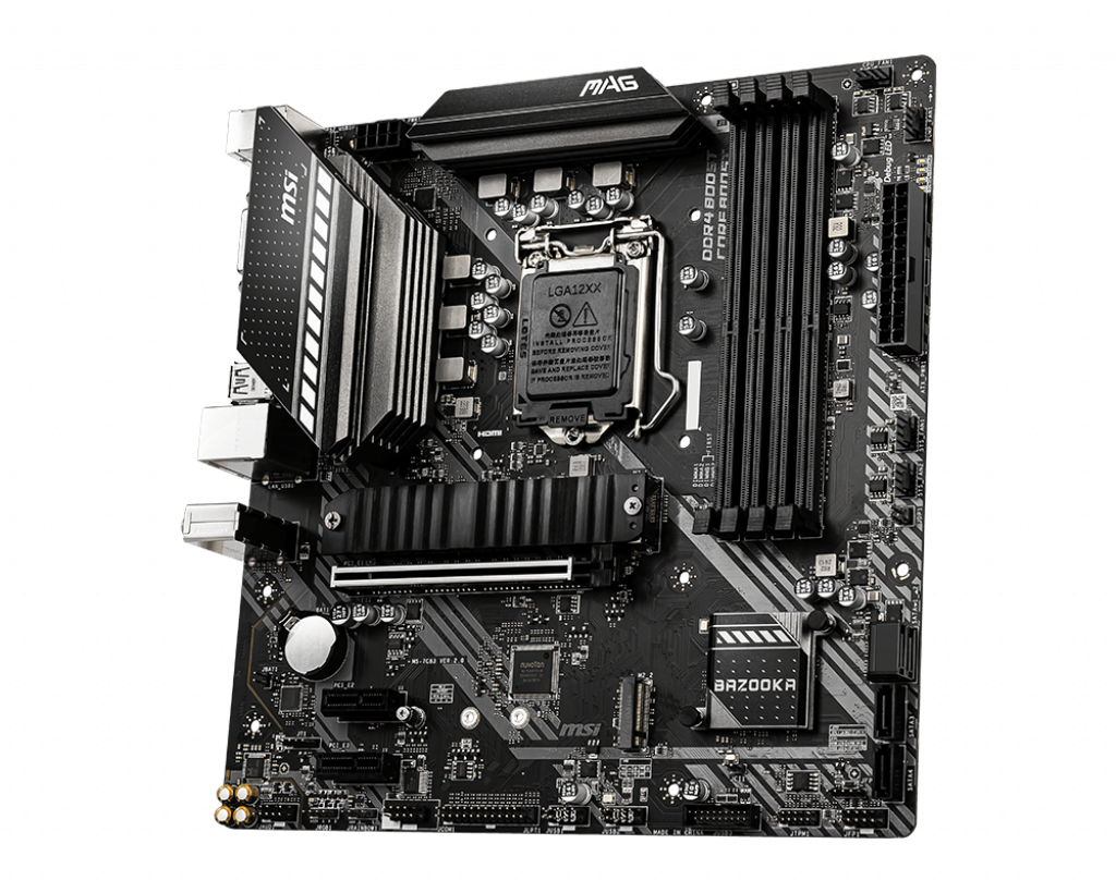 MSI MAG B460M BAZOOKA mATX Socket 1200 Intel B460