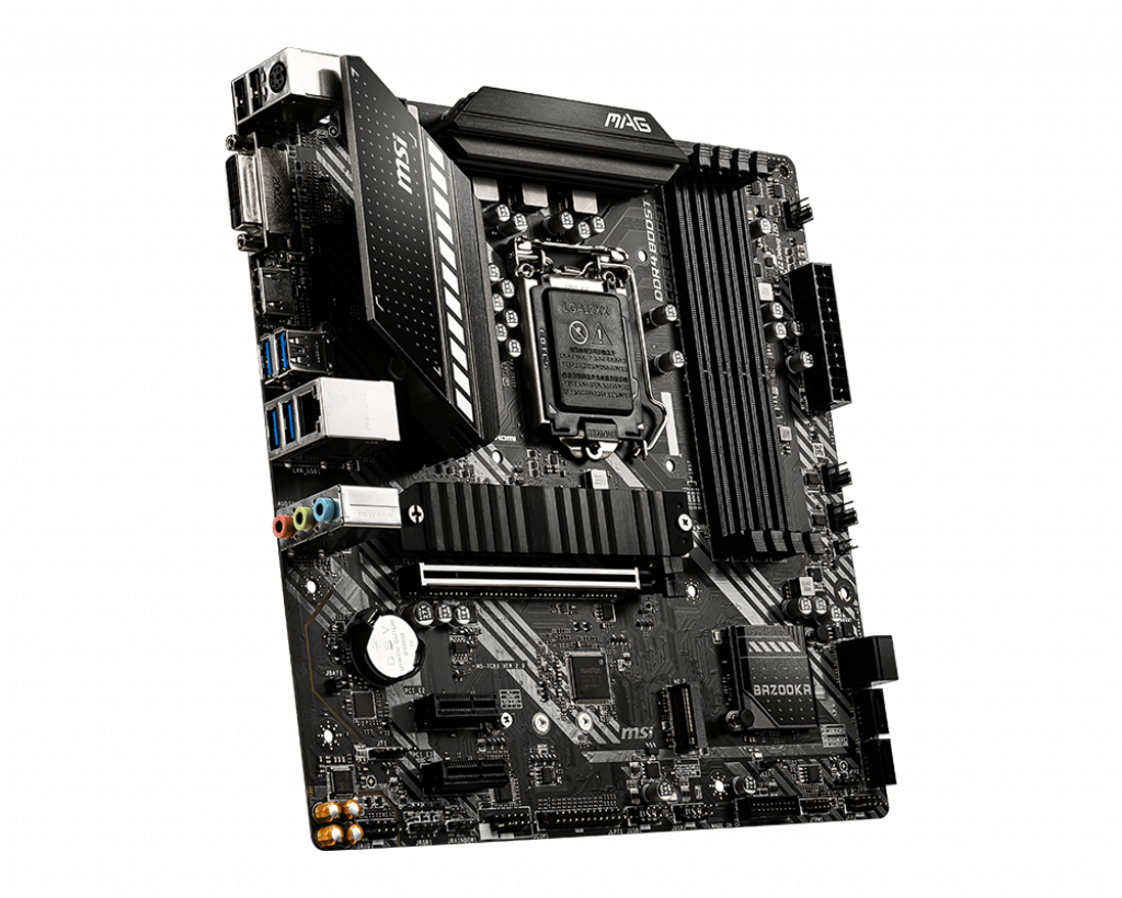 MSI MAG B460M BAZOOKA mATX Socket 1200 Intel B460