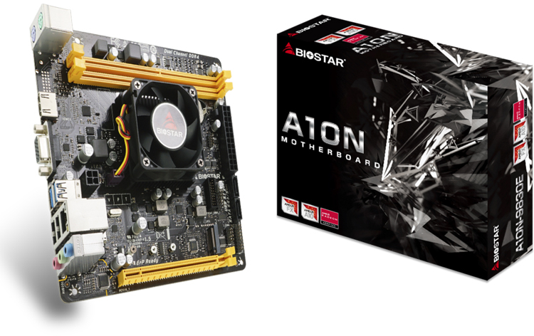 Biostar A10n 90e Quad Core Amd Fx 90p Mini Itx Product Id Availability In Stock Special Price 60 Mdl Quick Overview From The Supplier Biostar A10n 90e Mb Cpu Onboard Quad Core Amd Fx 90p 3 0 3 7ghz 2xddr4 2400