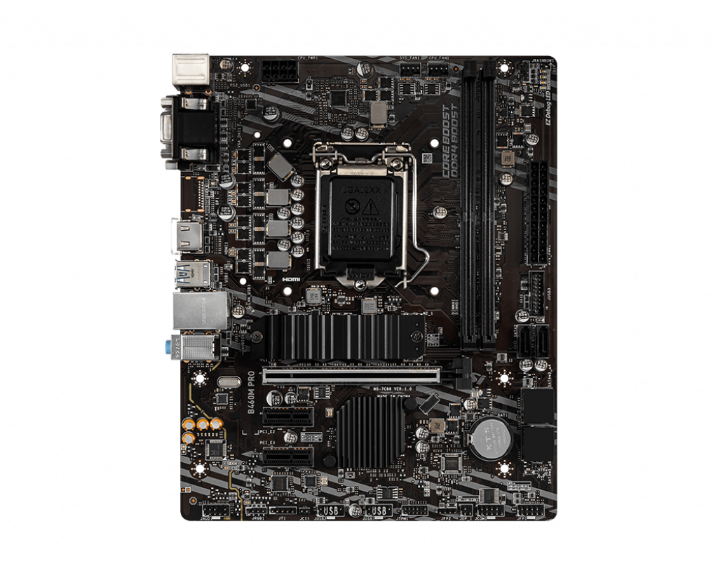 MSI B460M-PRO mATX Socket 1200 Intel B460