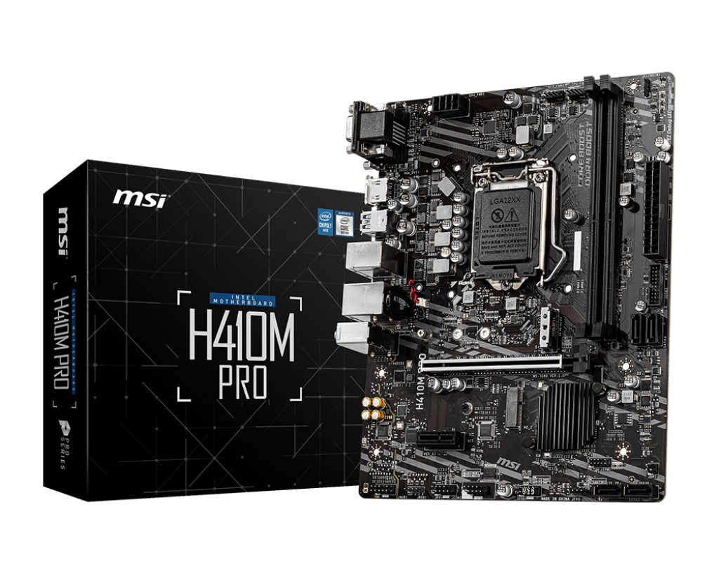MSI H410M PRO mATX Socket 1200 Intel H410