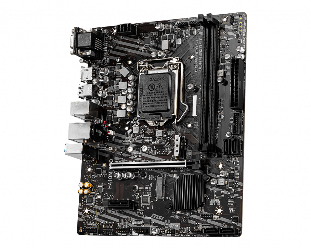 MSI H410M PRO mATX Socket 1200 Intel H410