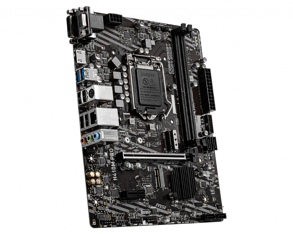 MSI H410M PRO mATX Socket 1200 Intel H410