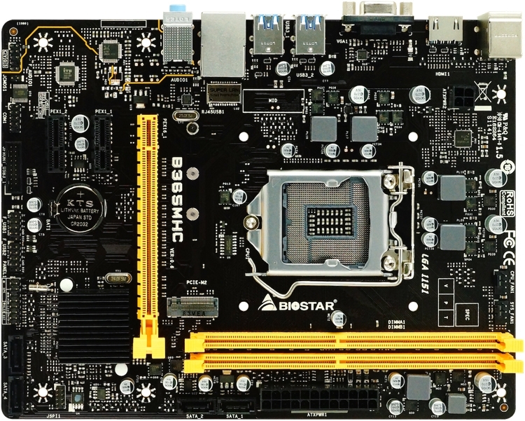 Biostar B365MHC mATX Socket 1151 Intel B365