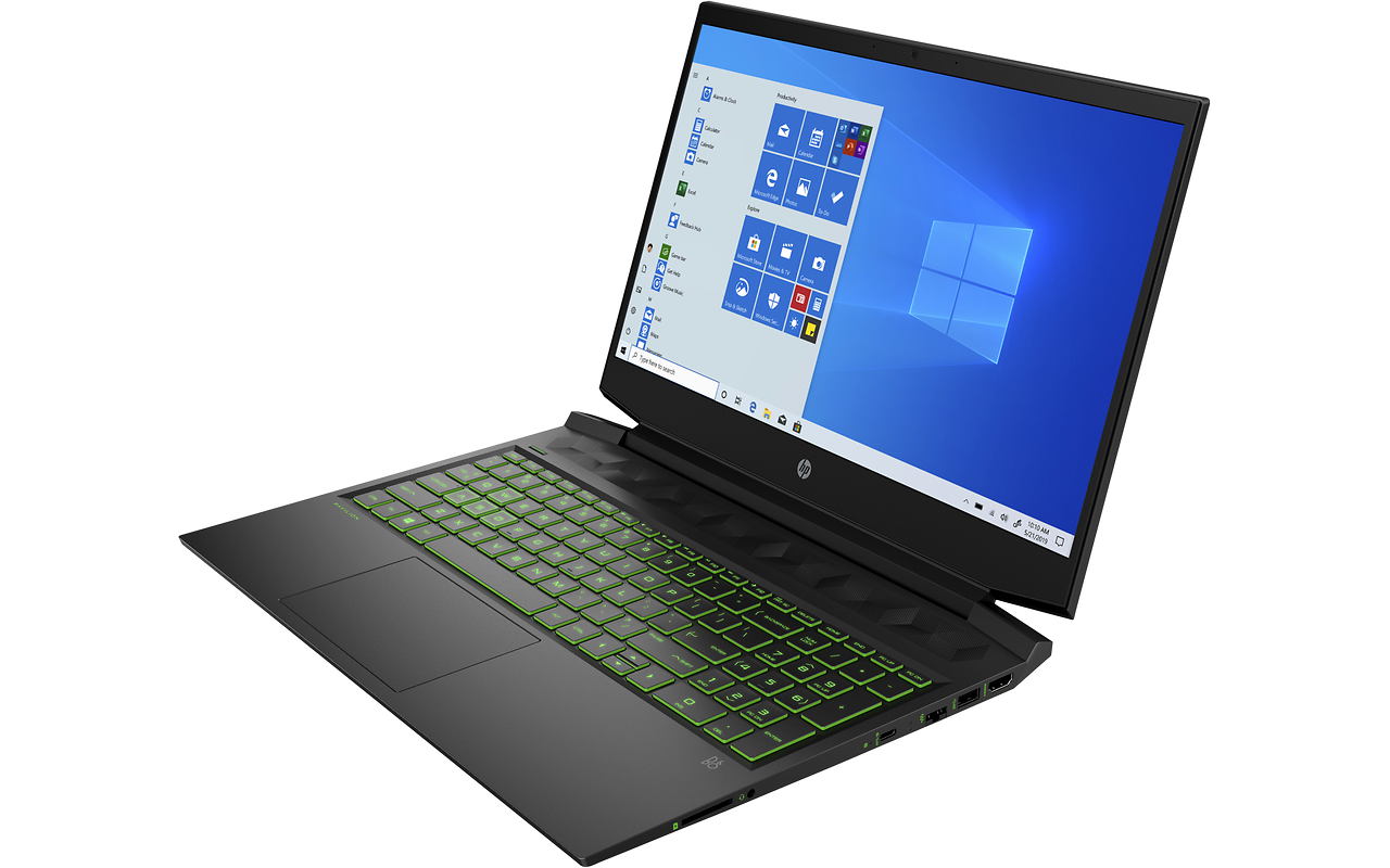HP Pavilion 16-A0032 GAMING / 16.1" FullHD 144Hz IPS / Intel Core i5-10300H / 8GB DDR4 / 512GB NVMe / nVidia GTX1660Ti 6GB GDDR6 / Windows 10 / Black