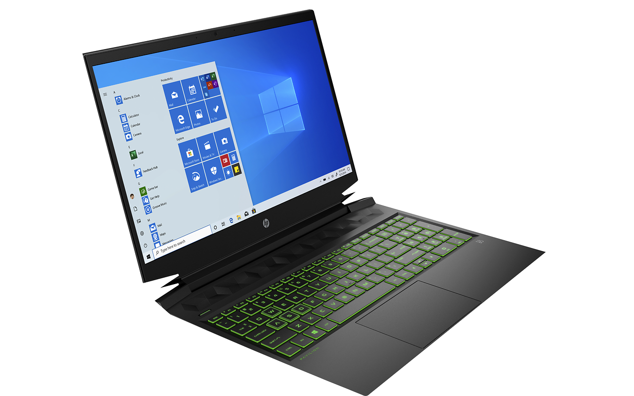 HP Pavilion 16-A0032 GAMING / 16.1" FullHD 144Hz IPS / Intel Core i5-10300H / 8GB DDR4 / 512GB NVMe / nVidia GTX1660Ti 6GB GDDR6 / Windows 10 / Black