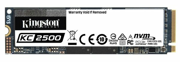 Kingston KC2500 M.2 NVMe SSD 1.0TB / SKC2500M8/1000G