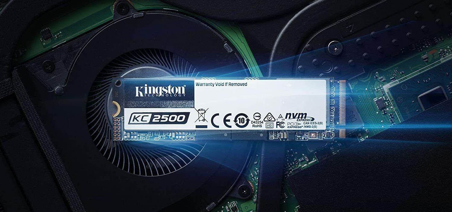 Kingston KC2500 M.2 NVMe SSD 500GB / SKC2500M8/500G