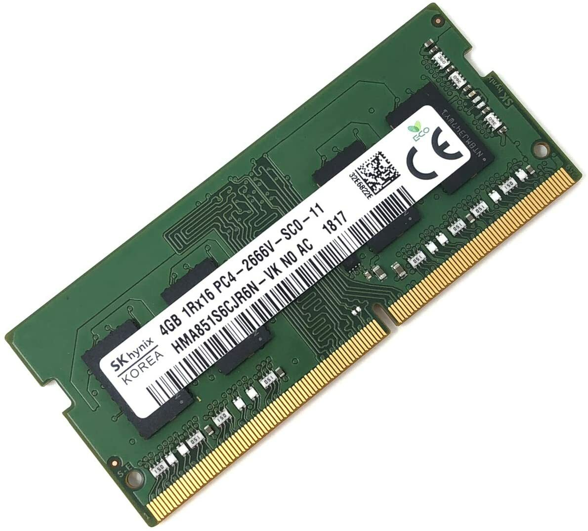 Hynix HMA851S6JJR6N-VKN0AC 4GB DDR4 2666 SODIMM