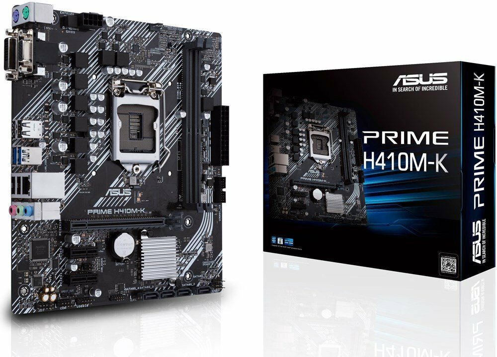 ASUS PRIME H410M-K / mATX S1200 Dual 2xDDR4 2933
