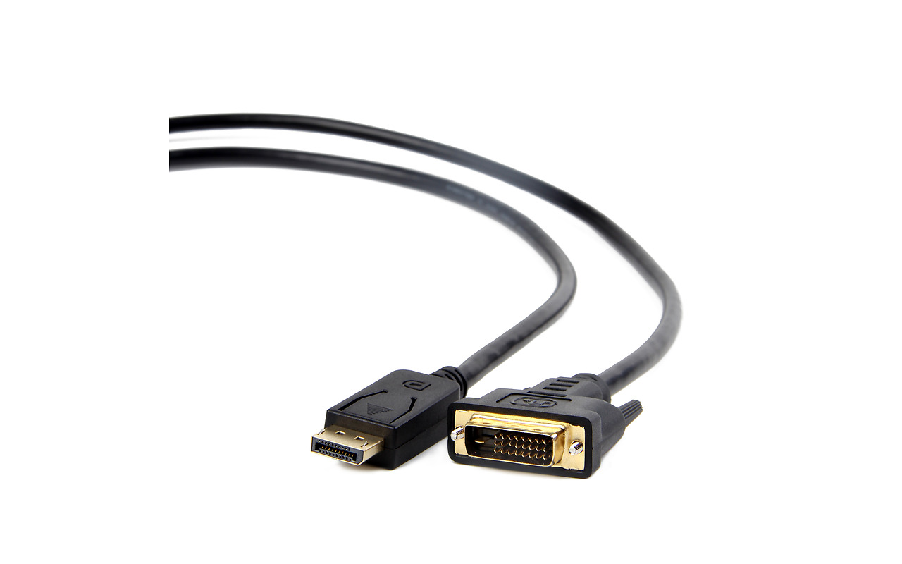 Cablexpert CC-DPM-DVIM-6 Cable DP to DVI 1.8m / Black