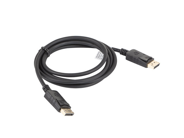 LANBERG CA-DPDP-10CC-0018-BK Cable DP M to DP M 1.8m 4K / Black