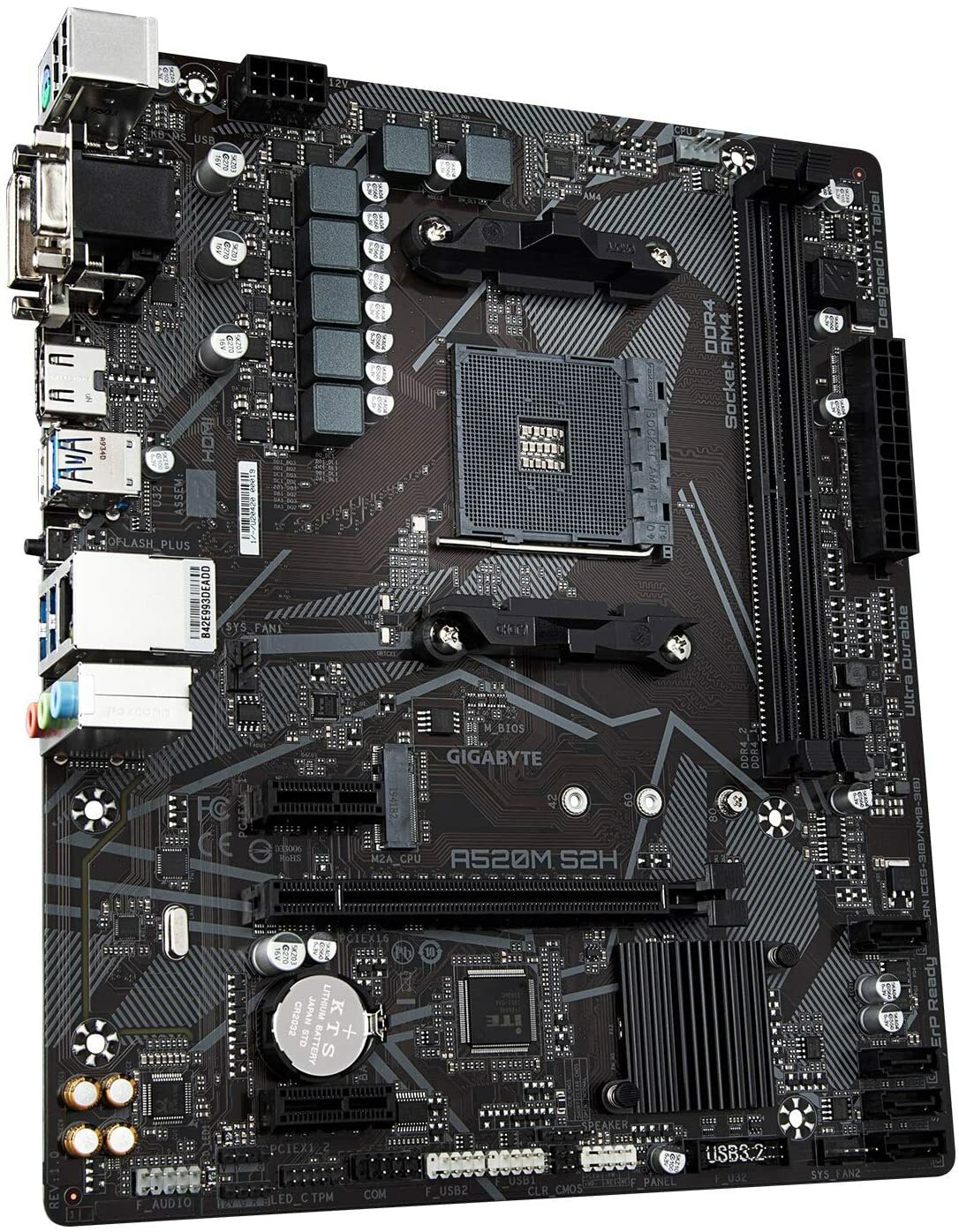 GIGABYTE A520M S2H / mATX Socket AM4 Dual 2xDDR4 5100