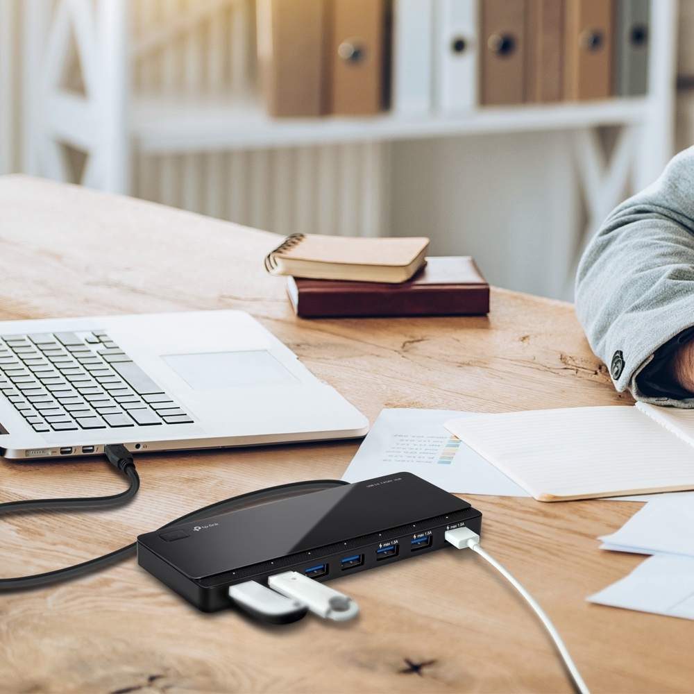 TP-LINK UH700 USB Hub 7 ports / Black