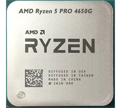 AMD Ryzen 5 PRO 4650G / Radeon Vega 7 NO cooler