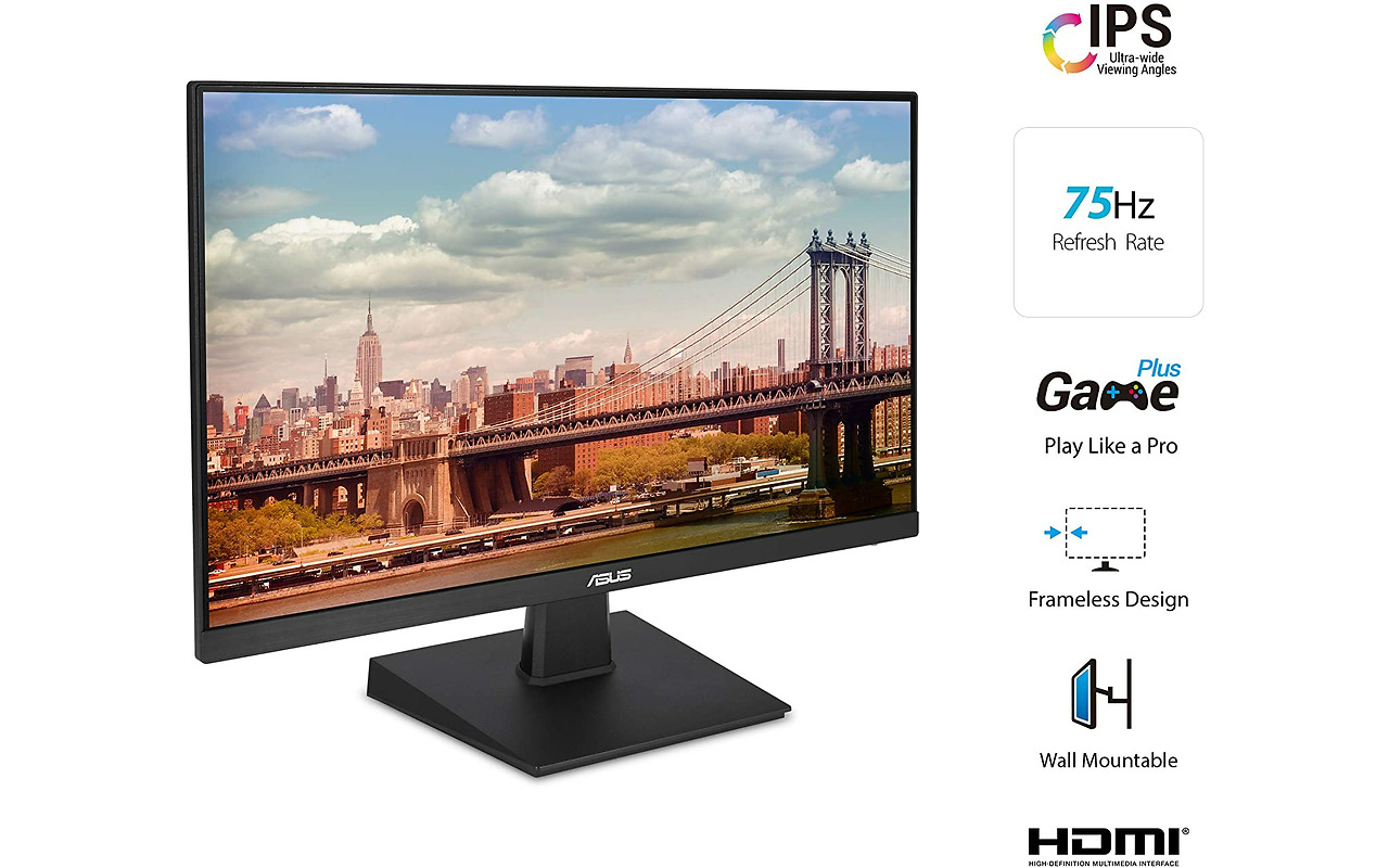 ASUS VA27EHE / 27" FullHD IPS Frameless 75Hz / Black
