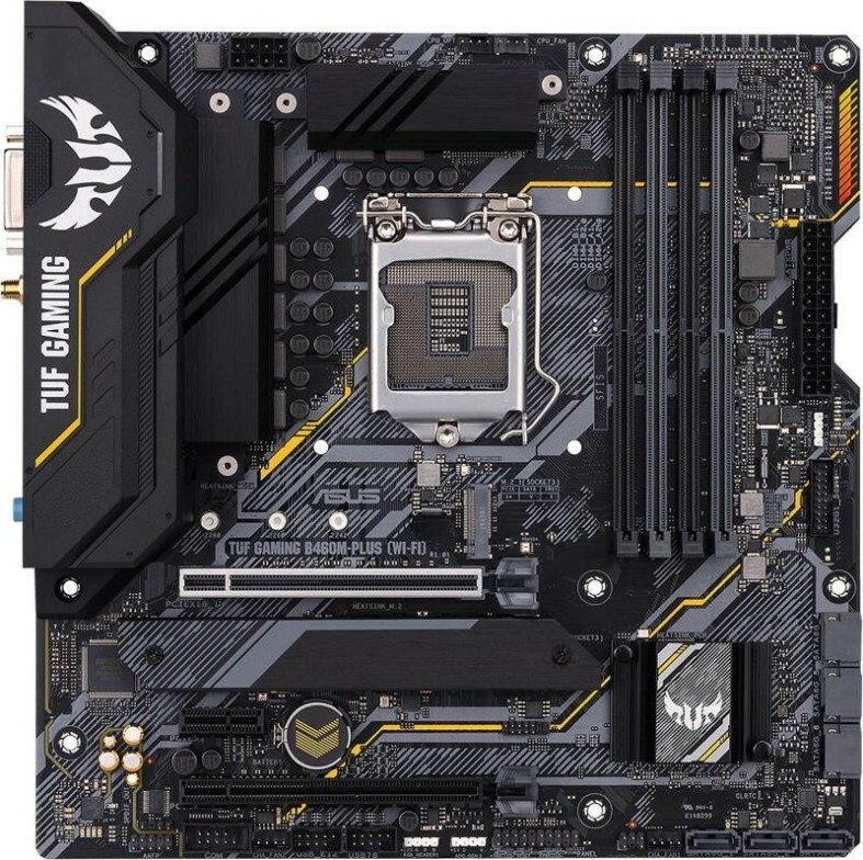 ASUS TUF GAMING B460M-PLUS mATX Socket 1200