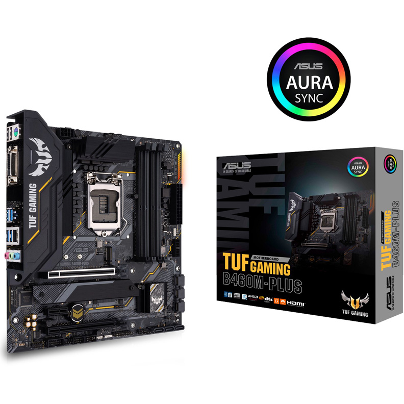 ASUS TUF GAMING B460M-PLUS mATX Socket 1200