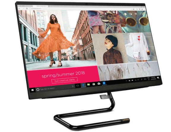 Lenovo IdeaCentre AIO 3 24IMB05 / 23.8" FullHD WVA / i5-10400T / 12GB DDR4 / 256GB SSD + 1.0TB HDD / NVIDIA GeForce MX330 2GB GDDR5 / No OS / Black