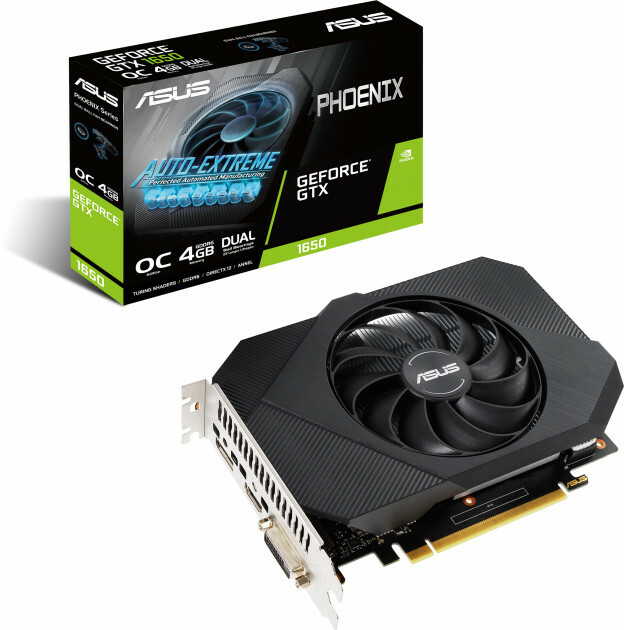 ASUS GeForce GTX1650 D6 4GB GDDR6 Phoenix OC / P 128bit