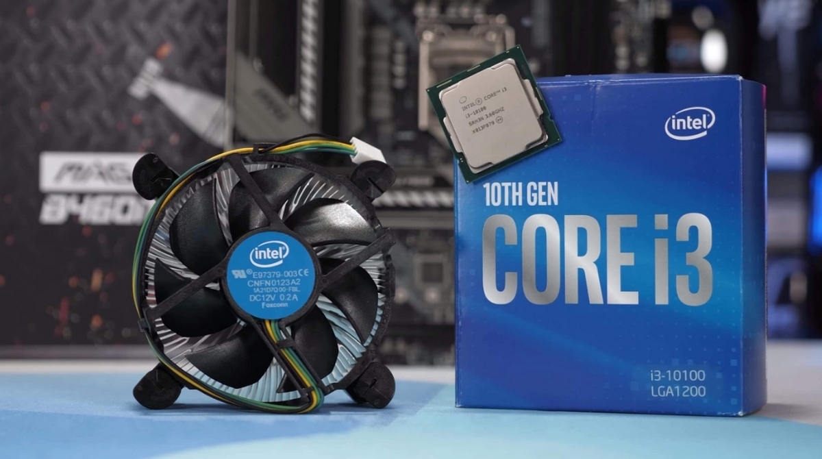 Intel Core i3-10300 S1200 65W / With Cooler