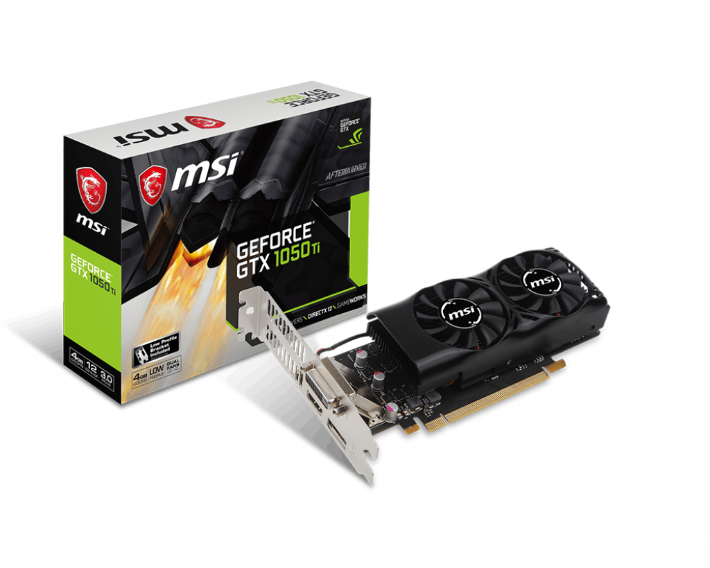 MSI GeForce GTX 1050 Ti 4GT LP 4GB GDDR5 128Bit