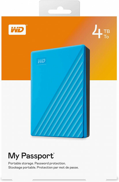 WesternDigital My Passport WDBPKJ0040BBL 2.5" External HDD 4.0TB USB3.0 / Blue