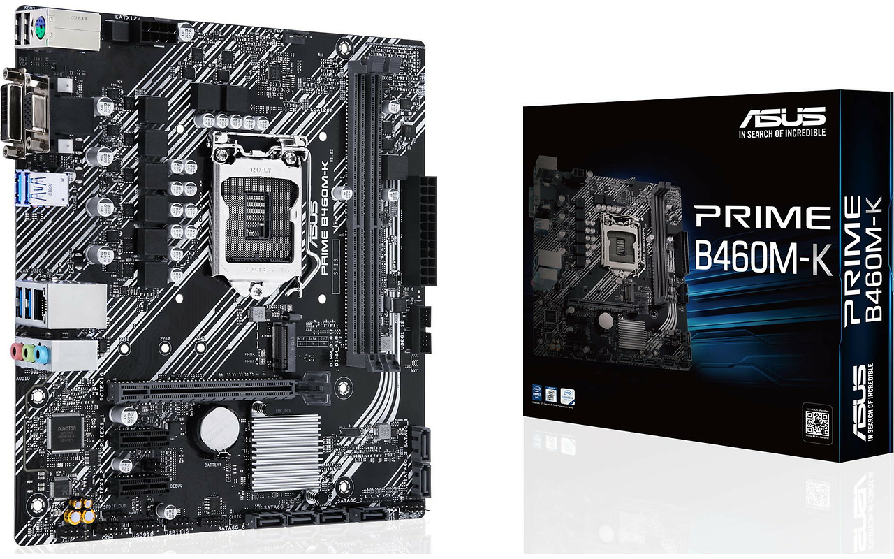 ASUS PRIME B460M-K mATX Socket 1200