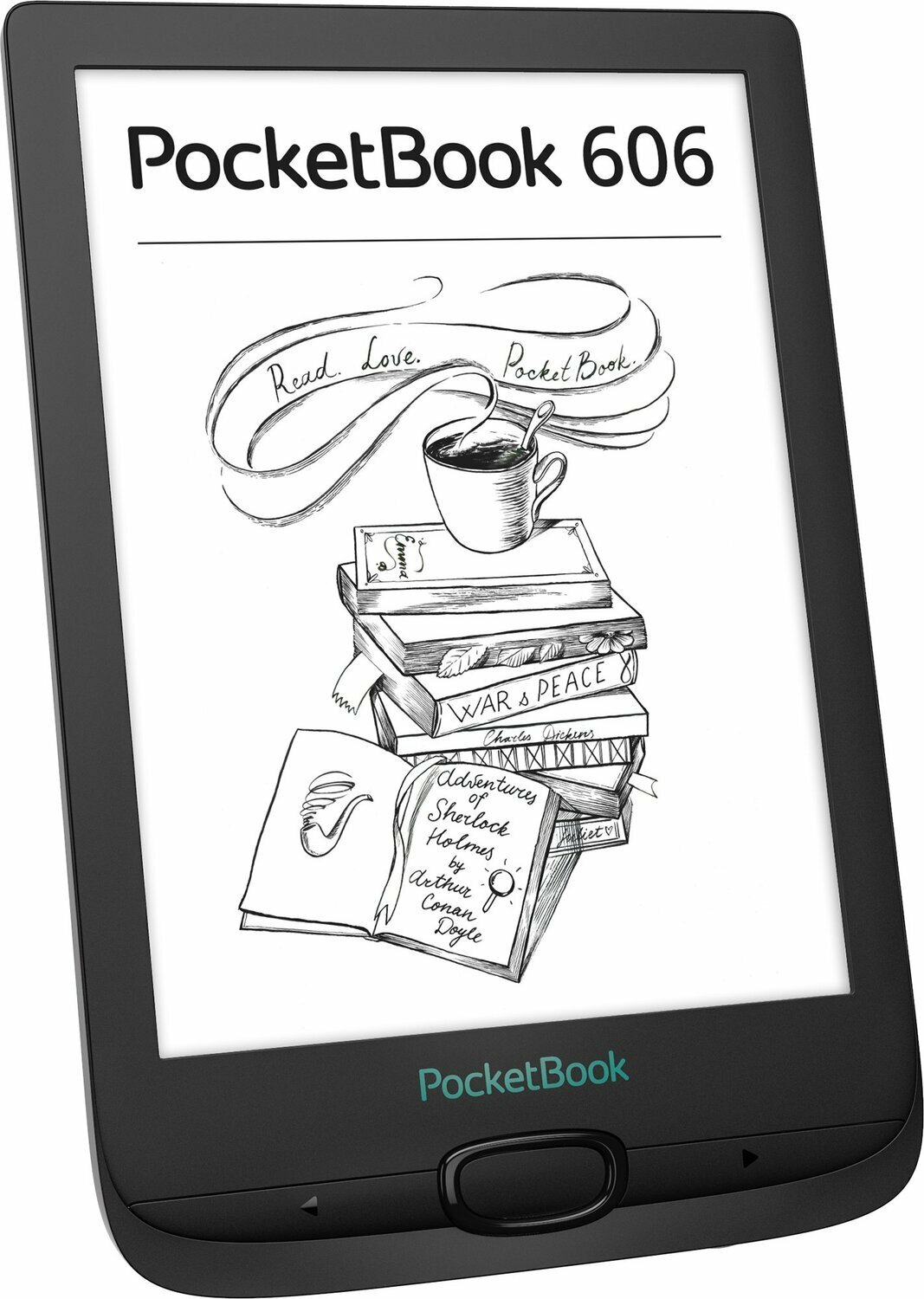 PocketBook 606 6" E Ink&reg;Carta&trade; / Black