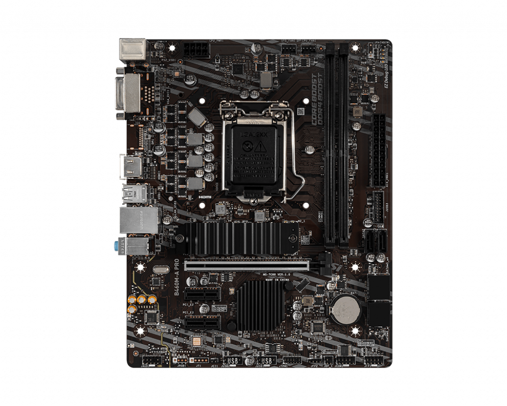 MSI B460M-A PRO mATX Socket 1200