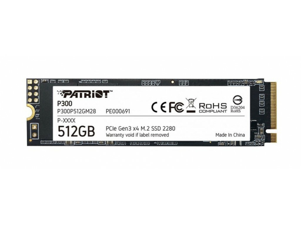 Patriot P300 P300P512GM28 512GB SSD NVMe