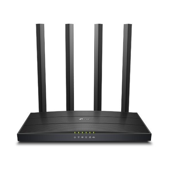 TP-LINK Archer C6U Wi-Fi AC Dual Band / Gigabit Ports + USB FTP / Black
