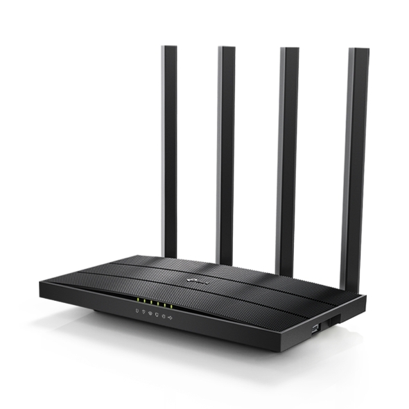 TP-LINK Archer C6U Wi-Fi AC Dual Band / Gigabit Ports + USB FTP / Black