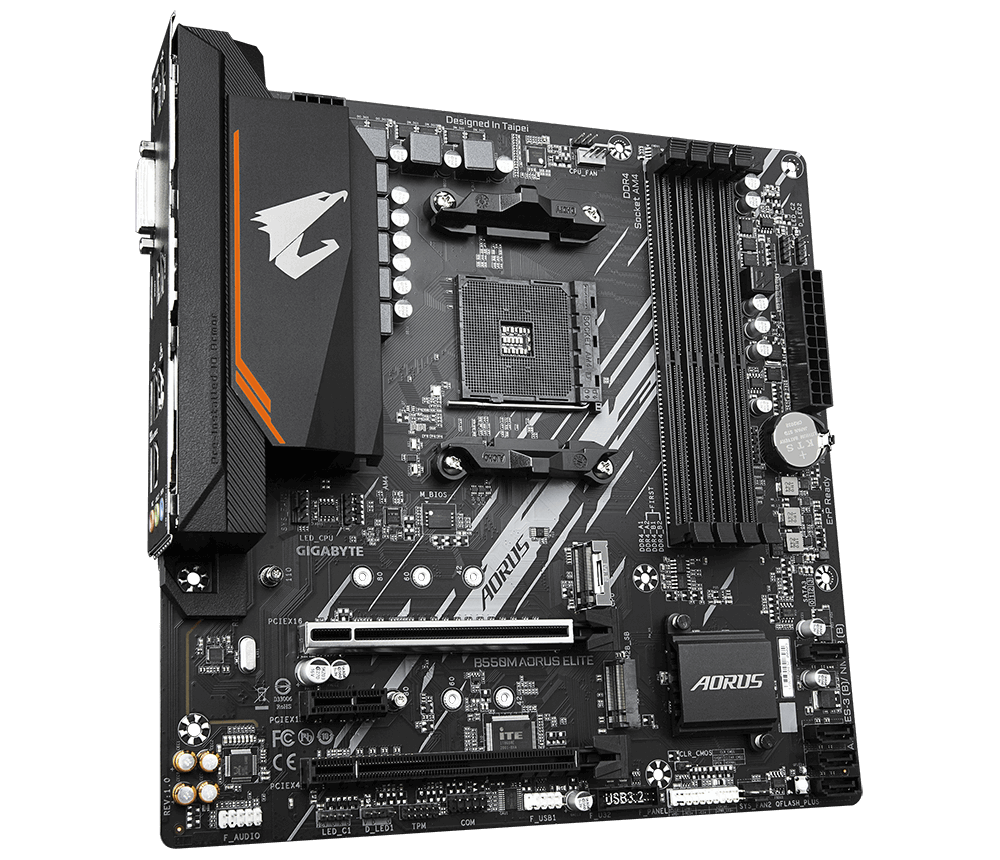 GIGABYTE B550M AORUS ELITE mATX Socket AM4
