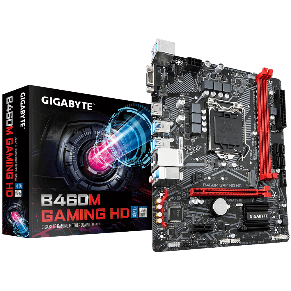 GIGABYTE B460M GAMING HD mATX Socket 1200 Intel B460