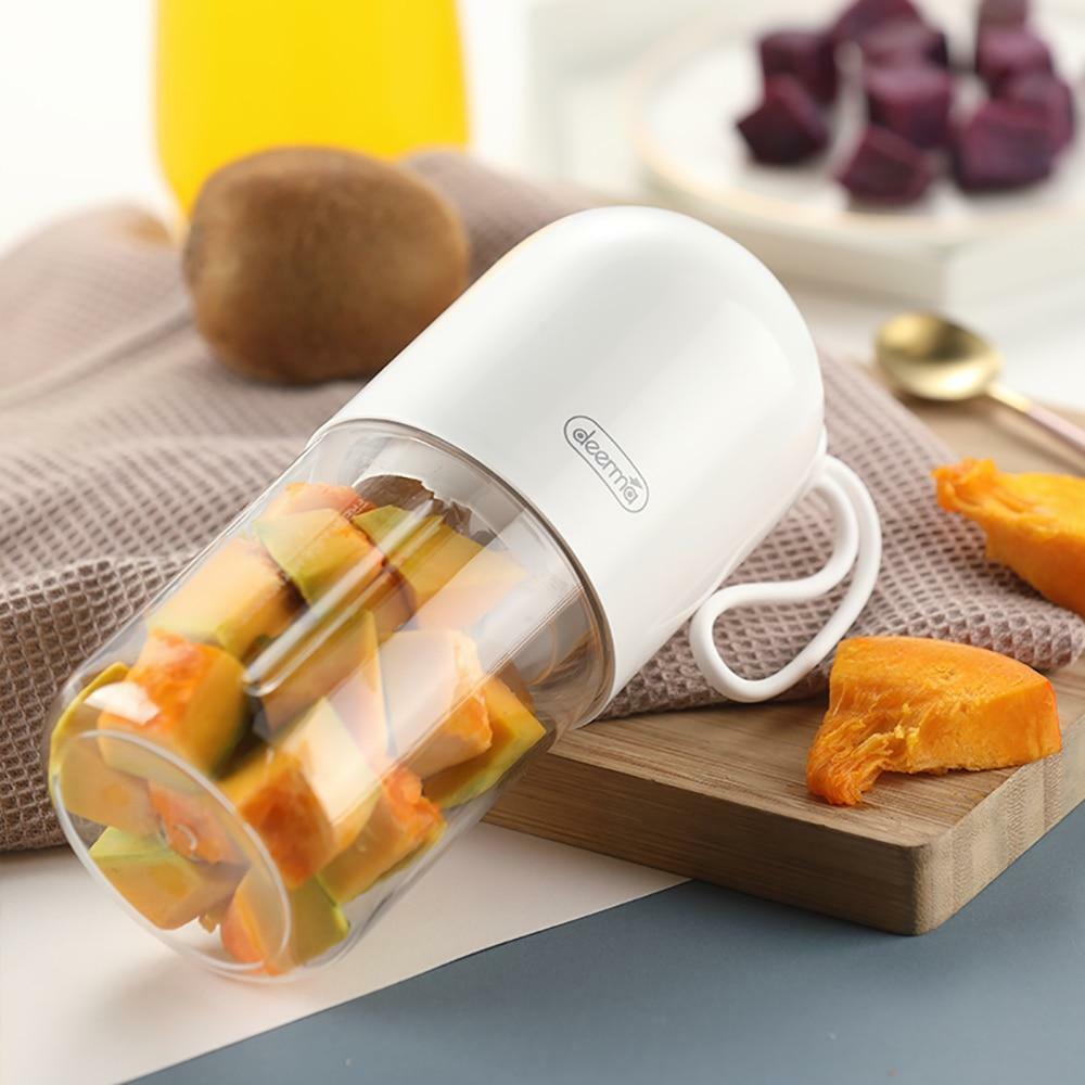 Xiaomi Mijia Deerma Portable Mini Fruit Juicer Mixer / White