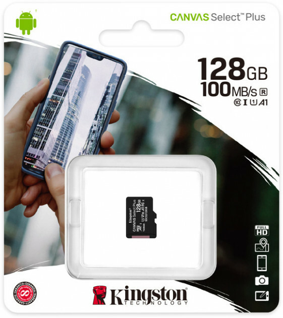 Kingston Canvas Select Plus SDCS2/128GBSP 128GB microSDHC /