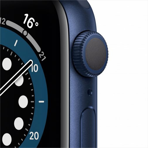 Apple Watch Series 6 GPS 40mm Blue Aluminum Case with Deep Navy Sport Band / Blue