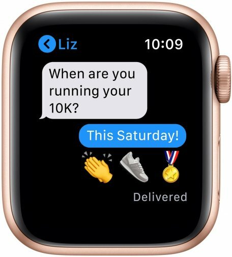 Apple Watch Series 6 GPS 40mm Gold Aluminum Case with Pink Sand Sport Band / Pink