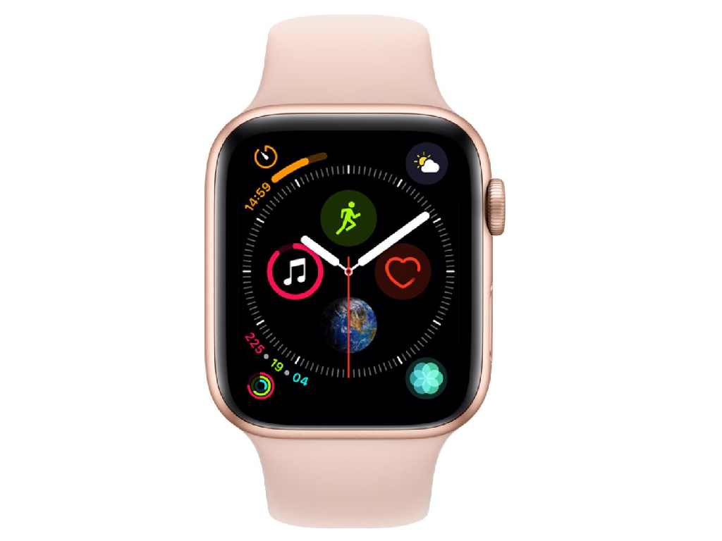 Apple Watch Series 6 GPS 40mm Gold Aluminum Case with Pink Sand Sport Band / Pink