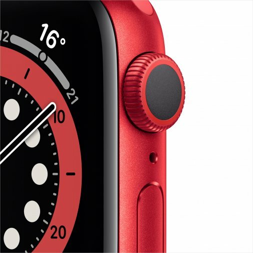 Apple Watch Series 6 GPS 40mm Red Aluminum Case with Red Sport Band / Red