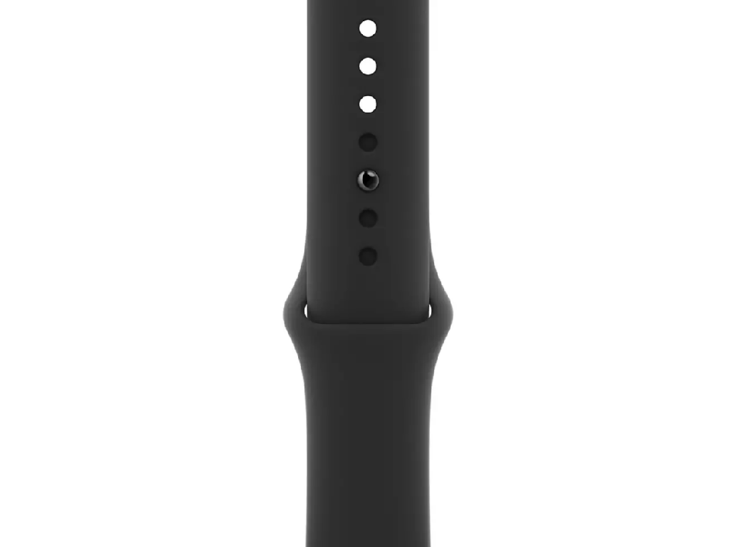 Apple Watch SE 44mm Space Grey Aluminium Case With Black Sport Band / Black