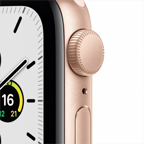 Apple Watch SE 40mm Gold Aluminum Case with Pink Sand Sport Band / Pink