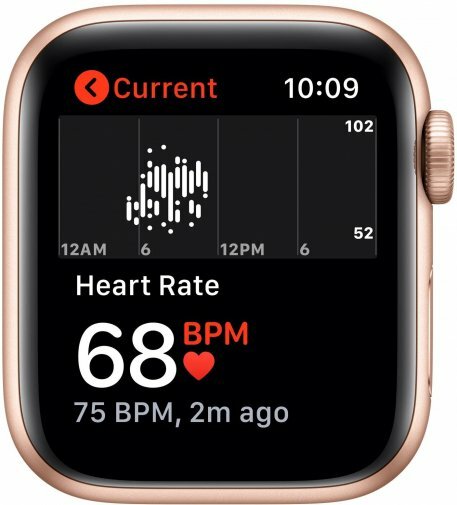Apple Watch SE 40mm Gold Aluminum Case with Pink Sand Sport Band / Pink