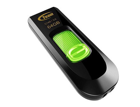 TeamGroup C145 TC145364GG01 64GB USB 3.0 / Black