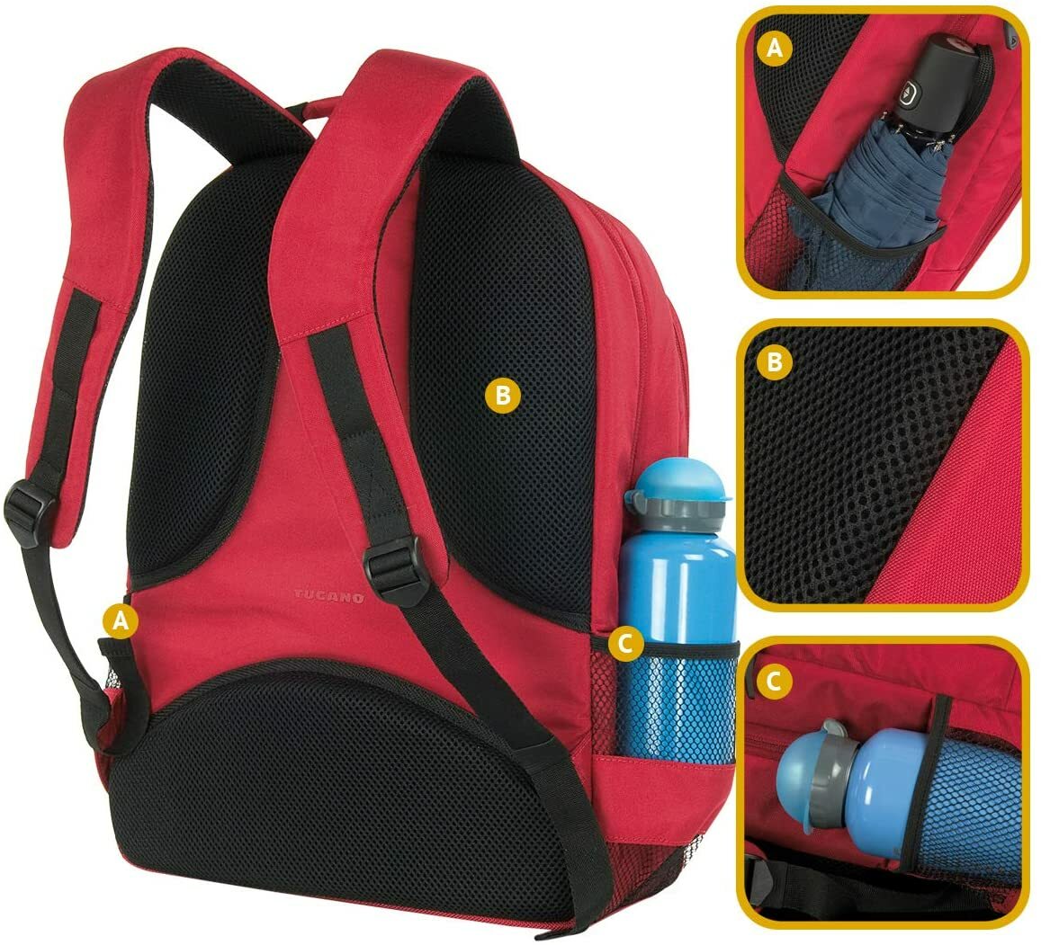 Tucano BACKPACK Lato / 17" Red